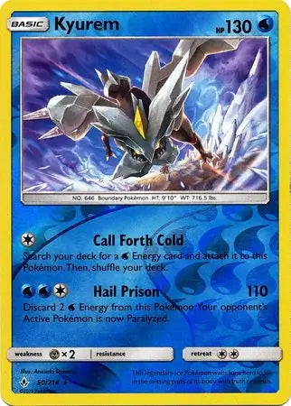 Unbroken Bonds Kyurem #50/214 reverse holo